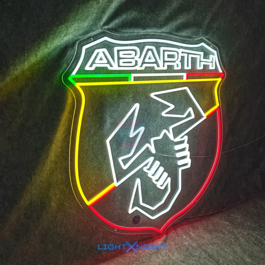 Abarth LED Neon Sign