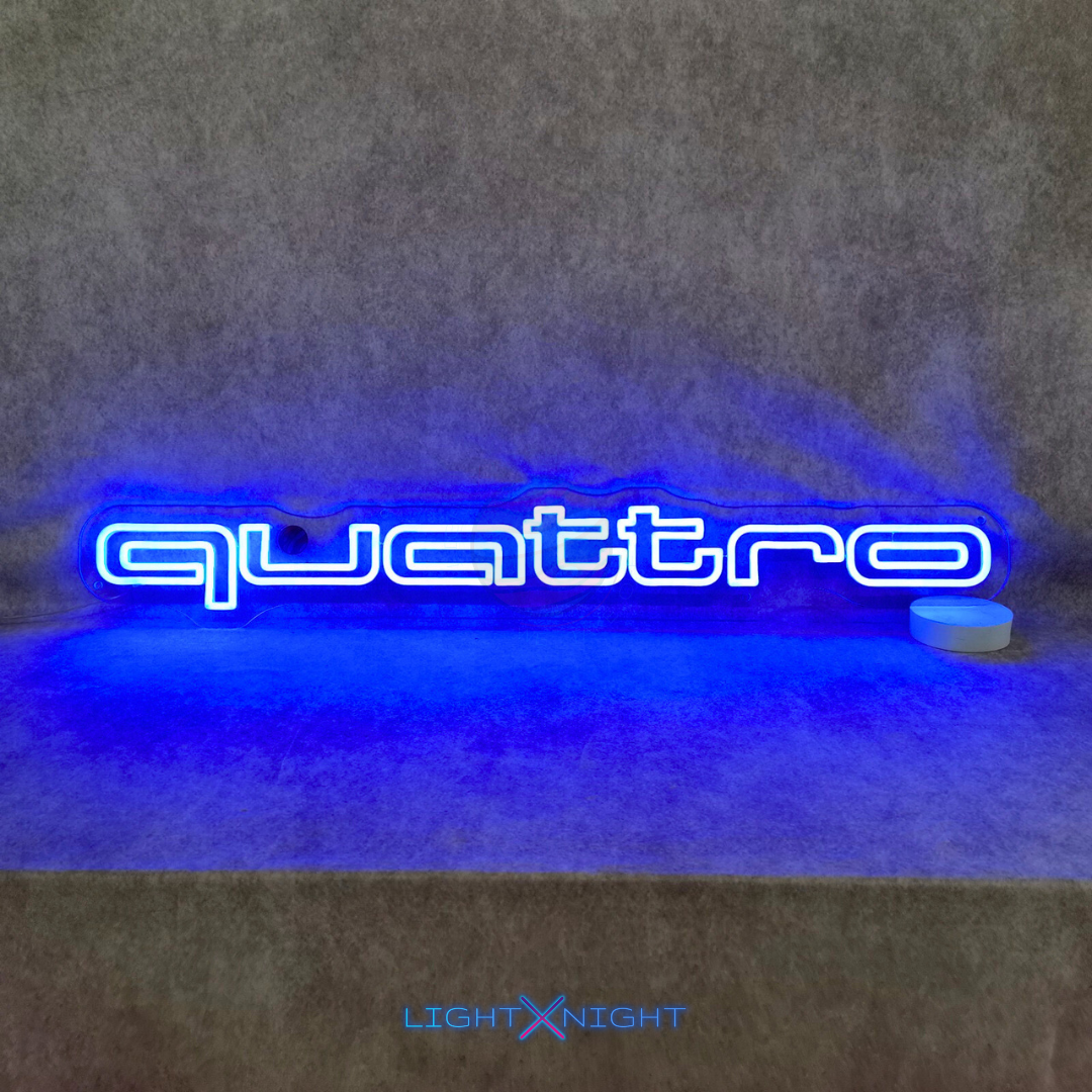 Audi Quattro Neon Sign