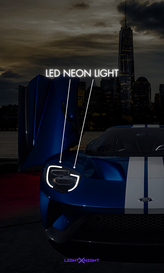 Ford GT Neon Poster