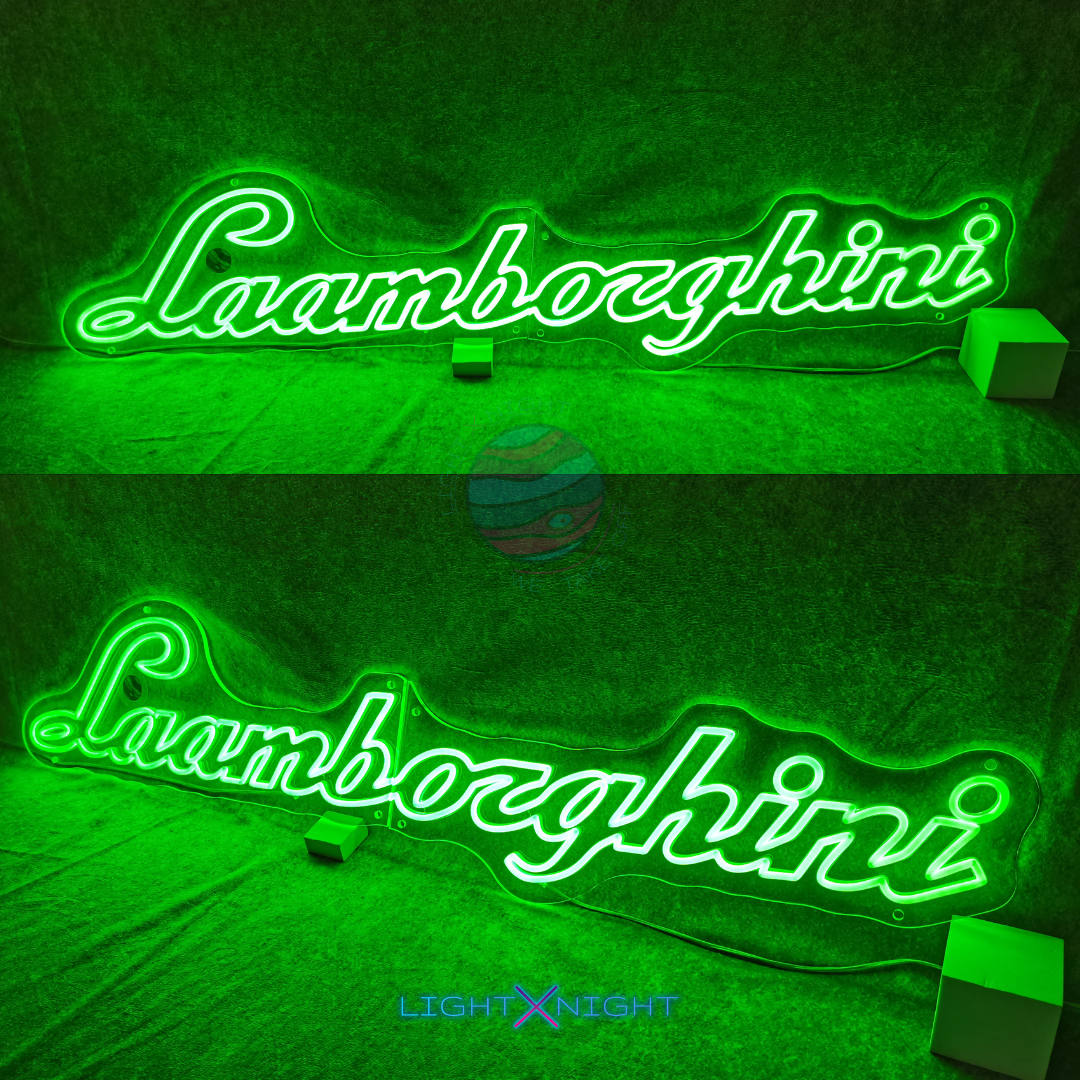 Lamborghini Neon Sign