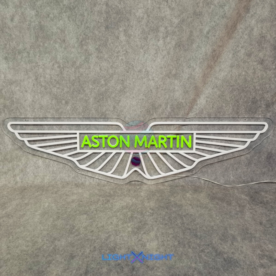 Aston Martin Neon Sign, Aston Martin Led Neon Sign, Aston Martin Neon Light