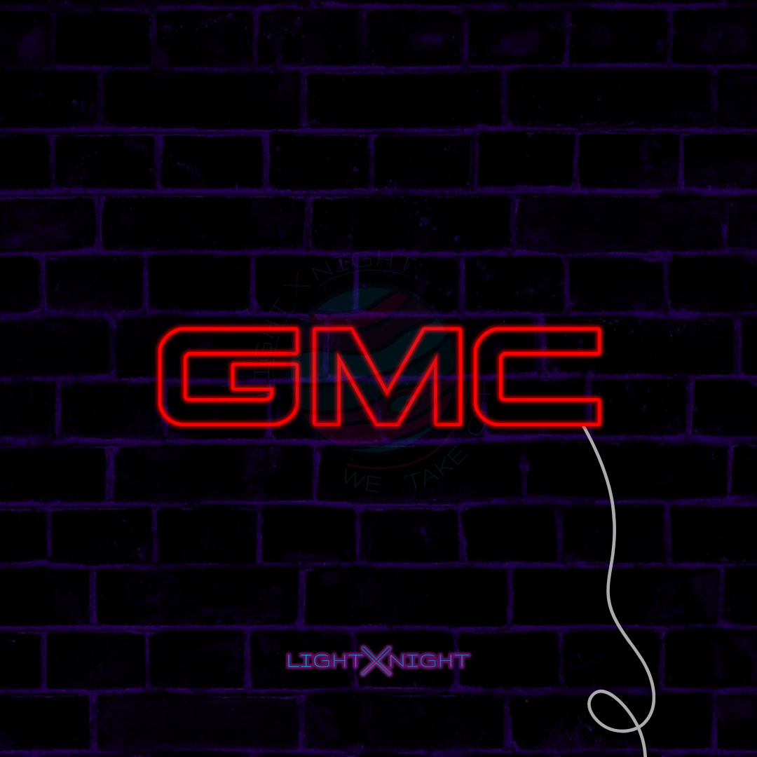 GMC Neon Sign