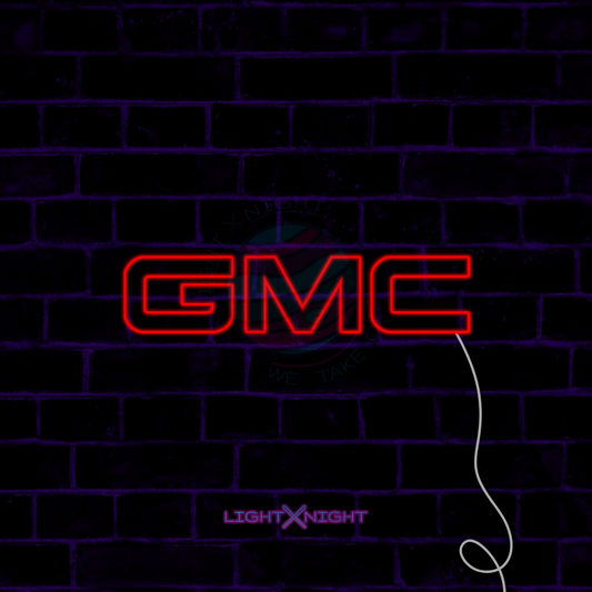 GMC Neon Sign