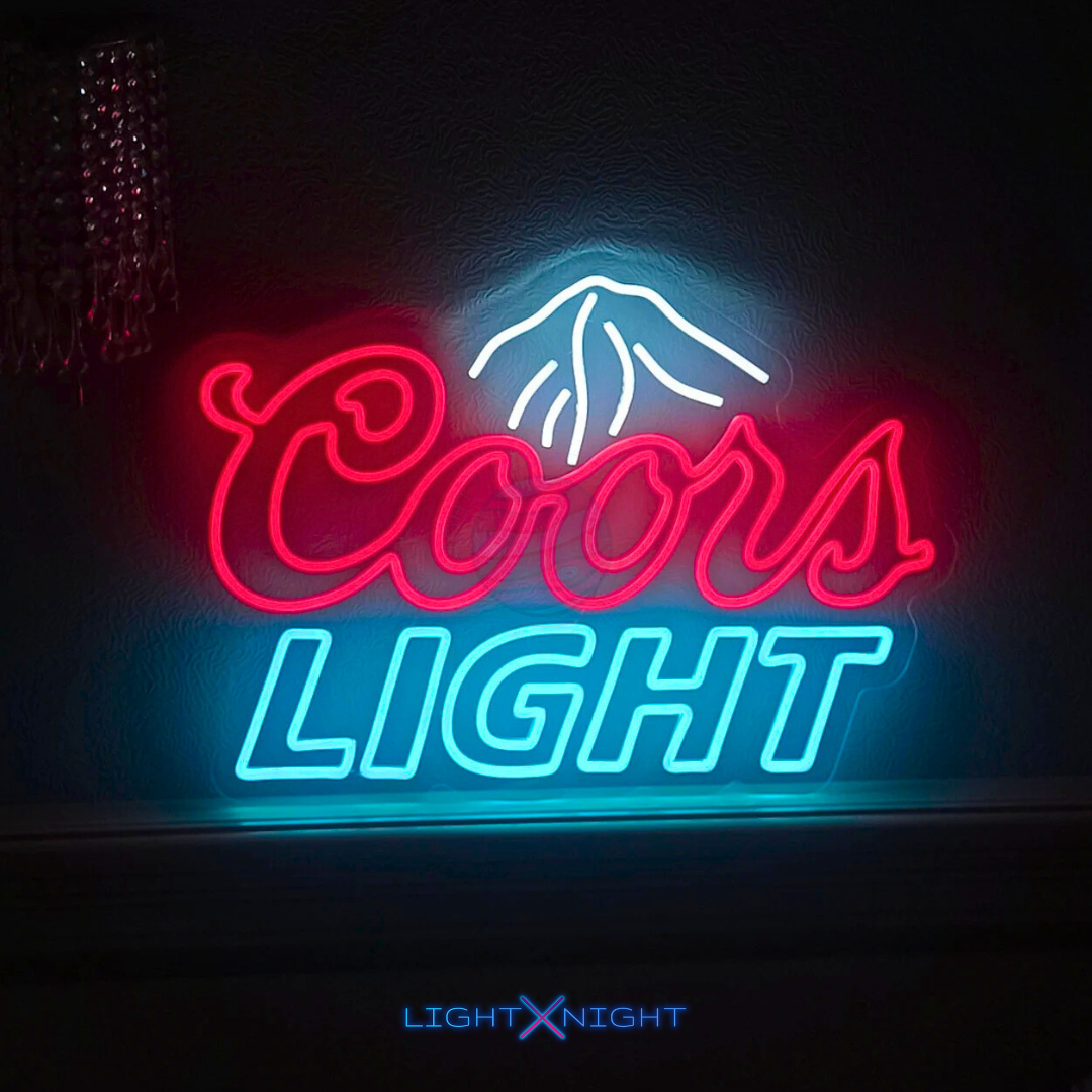 Coors Light Neon Sign