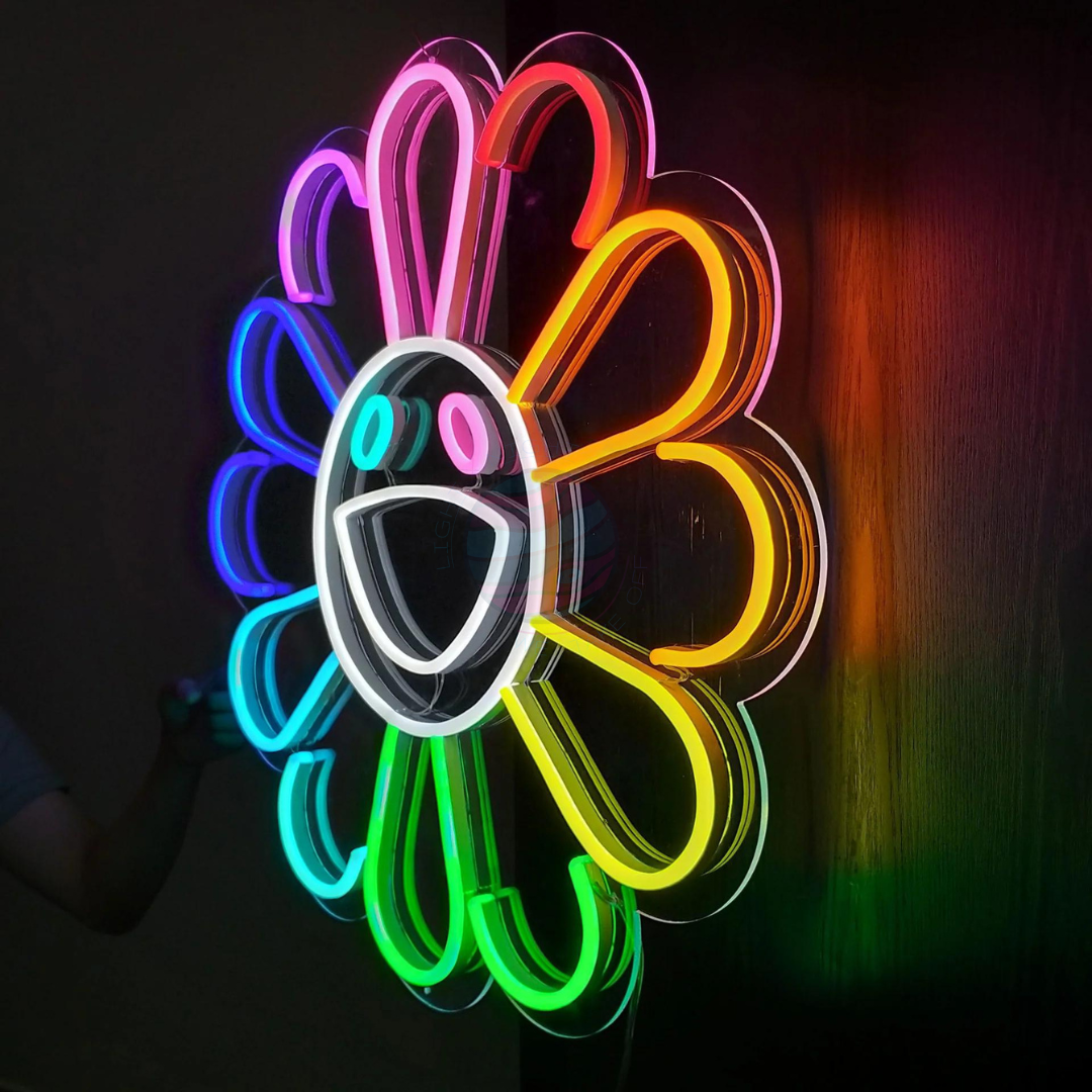 Takashi Murakami Neon Sign