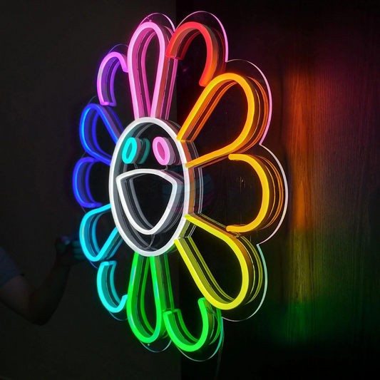 Takashi Murakami Neon Sign