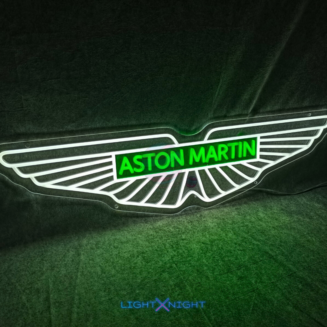 Aston Martin Neon Sign, Aston Martin Led Neon Sign, Aston Martin Neon Light