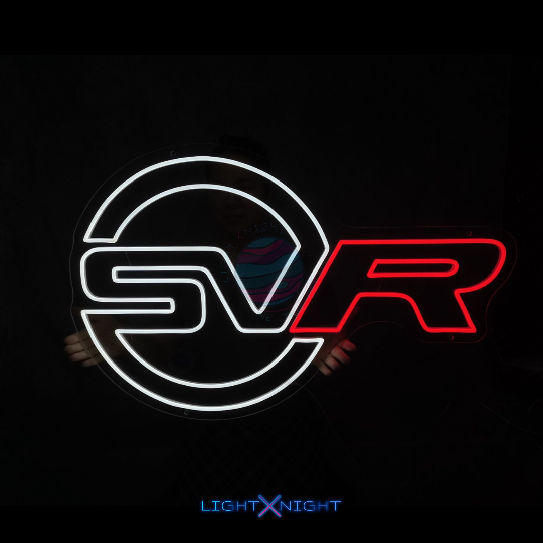 Range Rover SVR Neon Sign