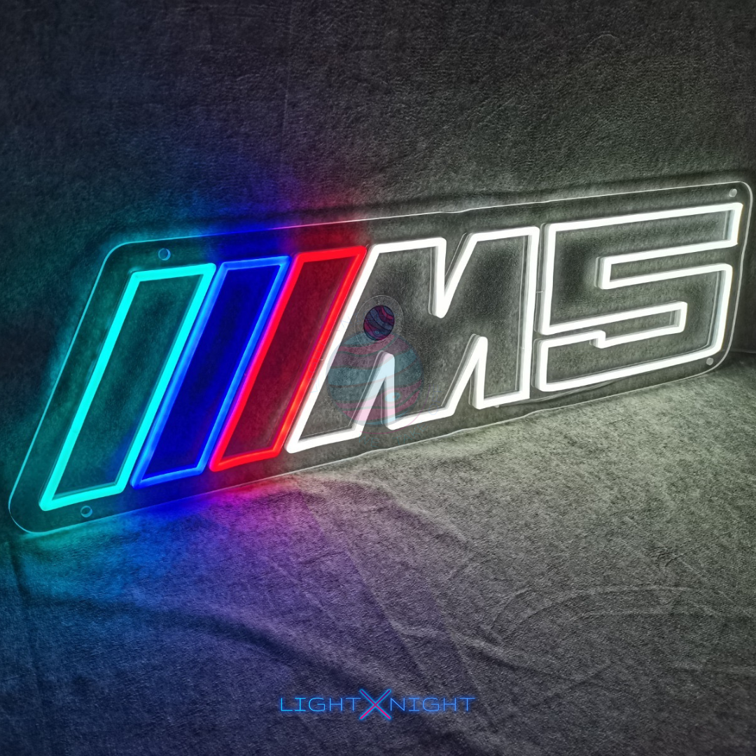 BMW M5 LED Neon Sign