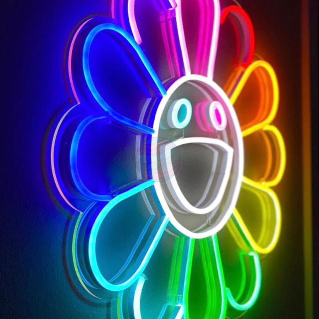 Takashi Murakami Neon Sign