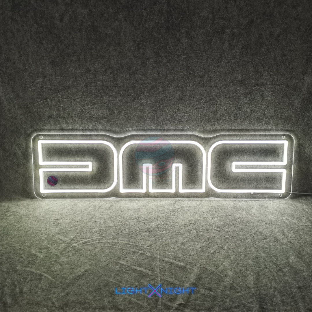 DeLorean Motor Company Neon Sign, DMC Neon Sign