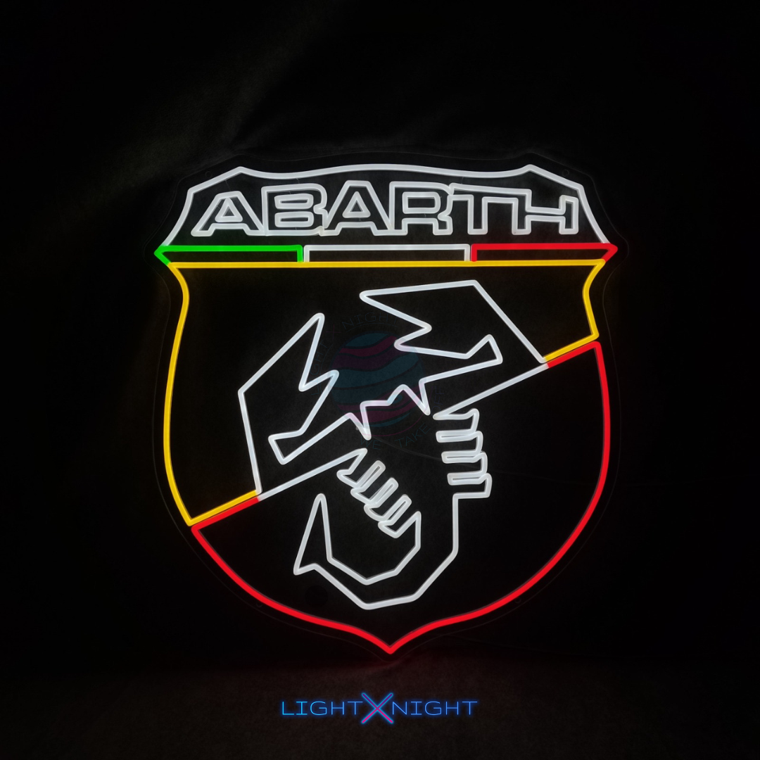 Abarth LED Neon Sign