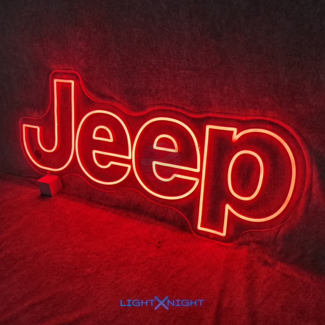 Jeep Neon Sign