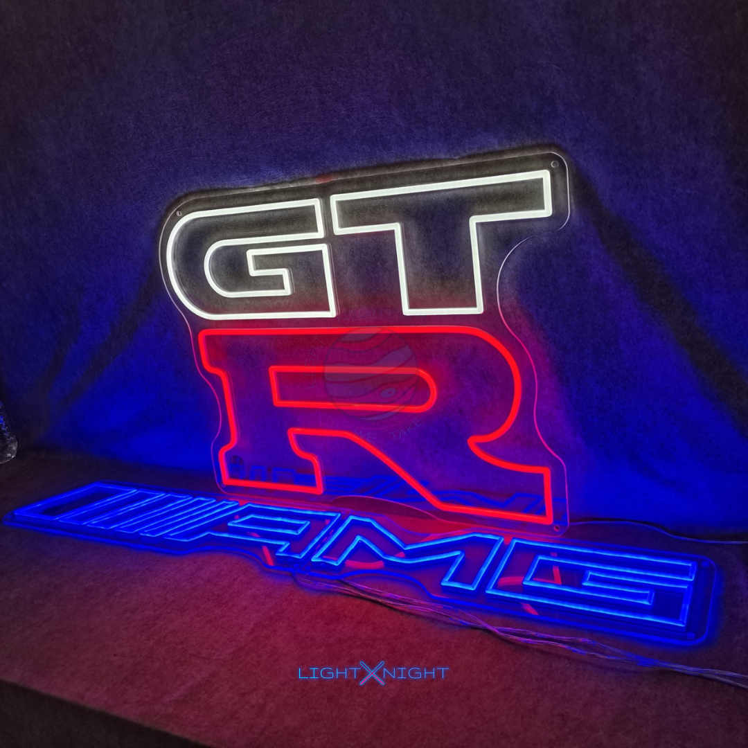 AMG Neon Sign, AMG Led Neon Sign, AMG Mercedes Decoration, AMG Neon Light