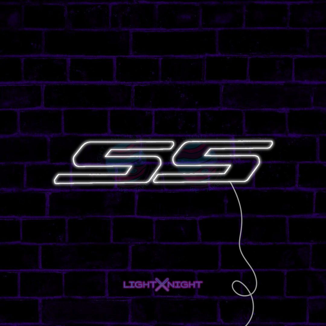 Chevy SS Neon Sign, Chevrolet SS Neon Sign