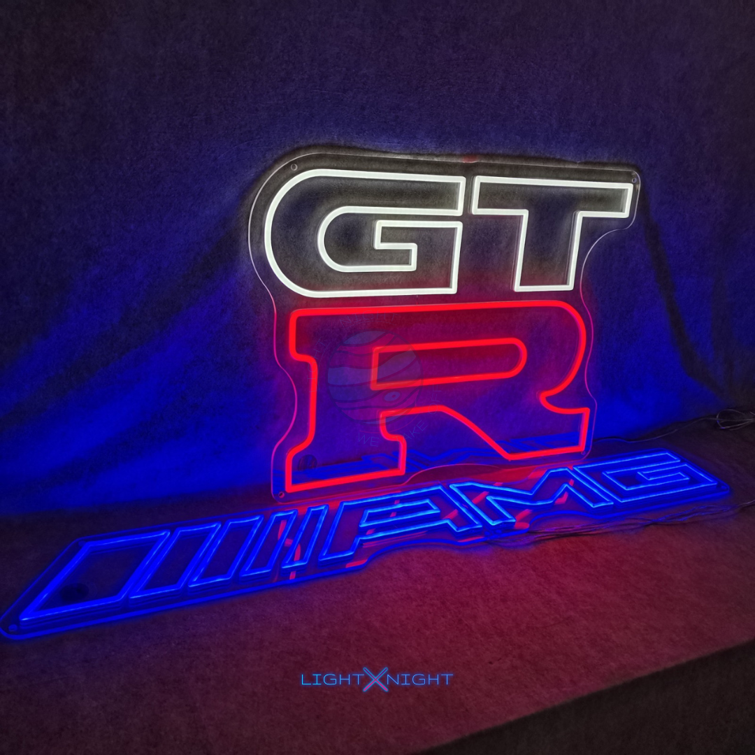 AMG Neon Sign, AMG Led Neon Sign, AMG Mercedes Decoration, AMG Neon Light