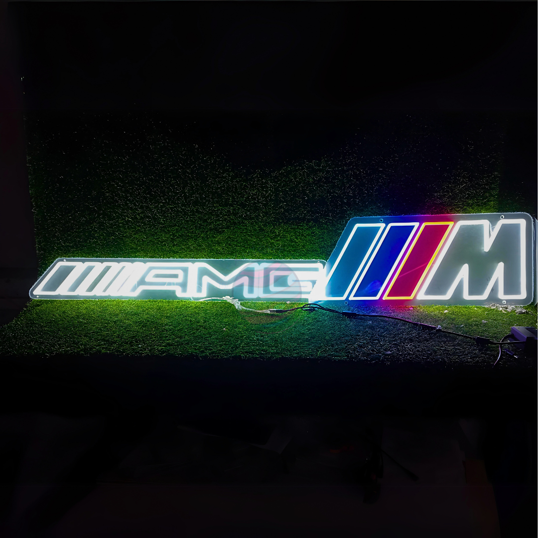 BMW M Led Neon Sign, BMW M Neon Light, BMW M Neon Sign, BMW Light, BMW M Lighting, BMW Decor