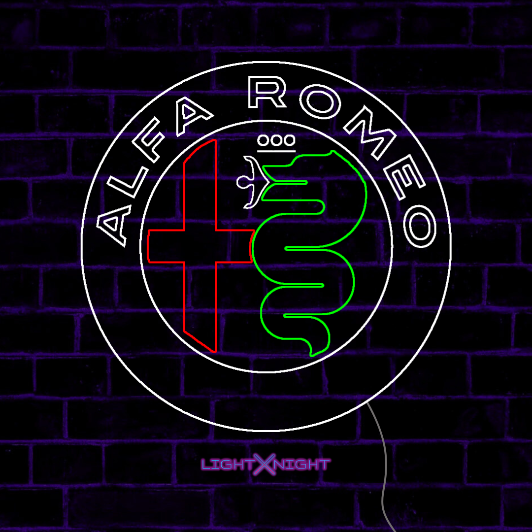 Alfa Romeo Neon Sign