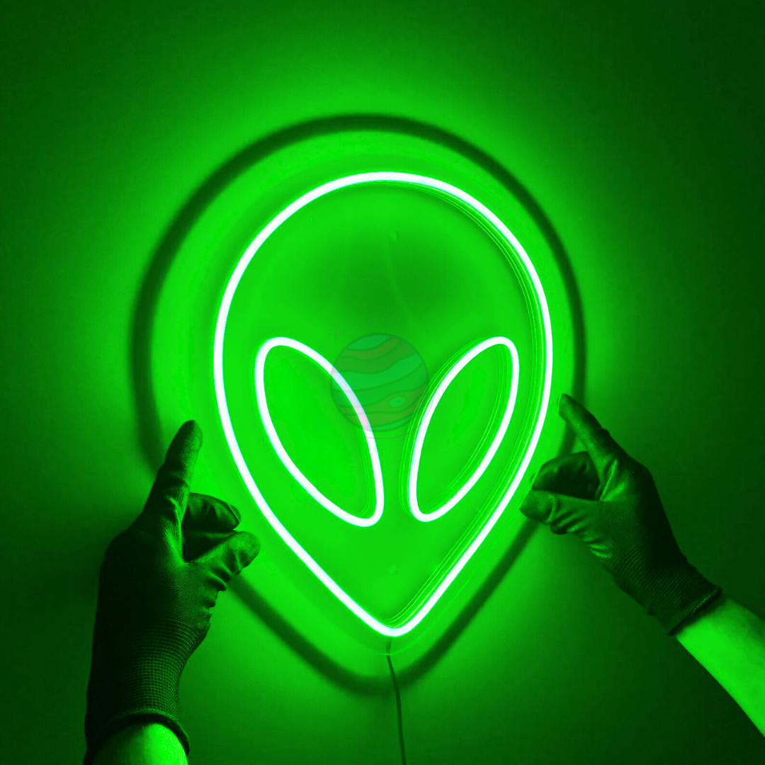 Alien Neon Sign