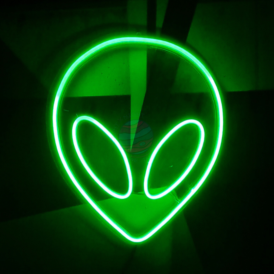 Alien Neon Sign