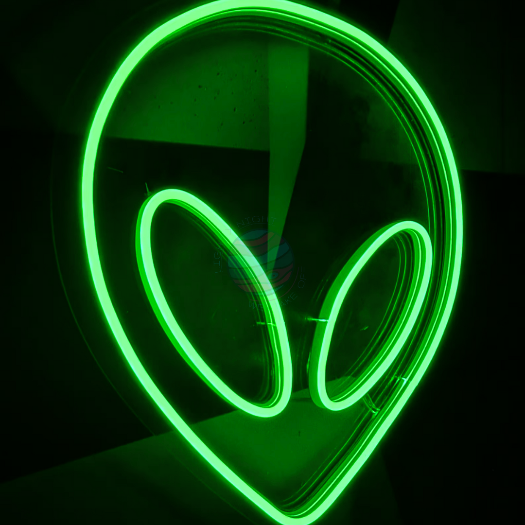 Alien Neon Sign