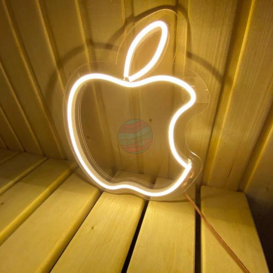 Apple Logo Neon Sign