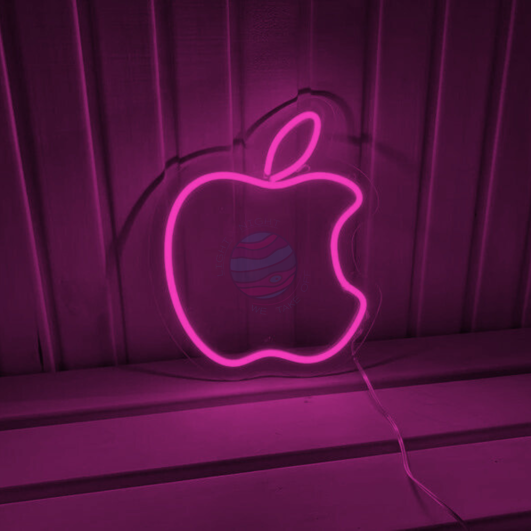 Apple Logo Neon Sign