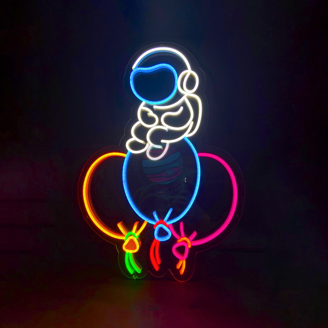 Astronaut Neon Sign