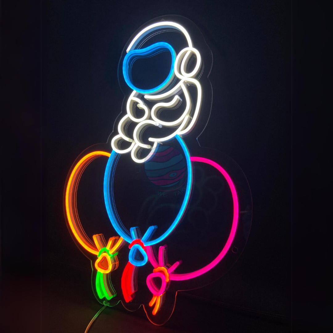 Astronaut Neon Sign