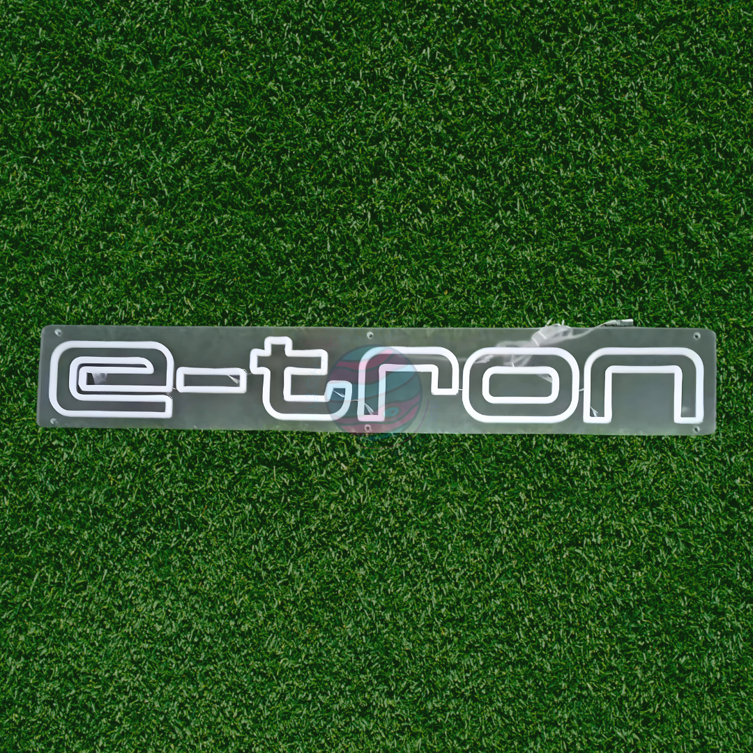 Audi E and Tron Led Neon Sign