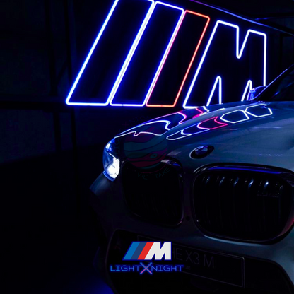 BMW M Led Neon Sign, BMW M Neon Light, BMW M Neon Sign, BMW Light, BMW M Lighting, BMW Decor