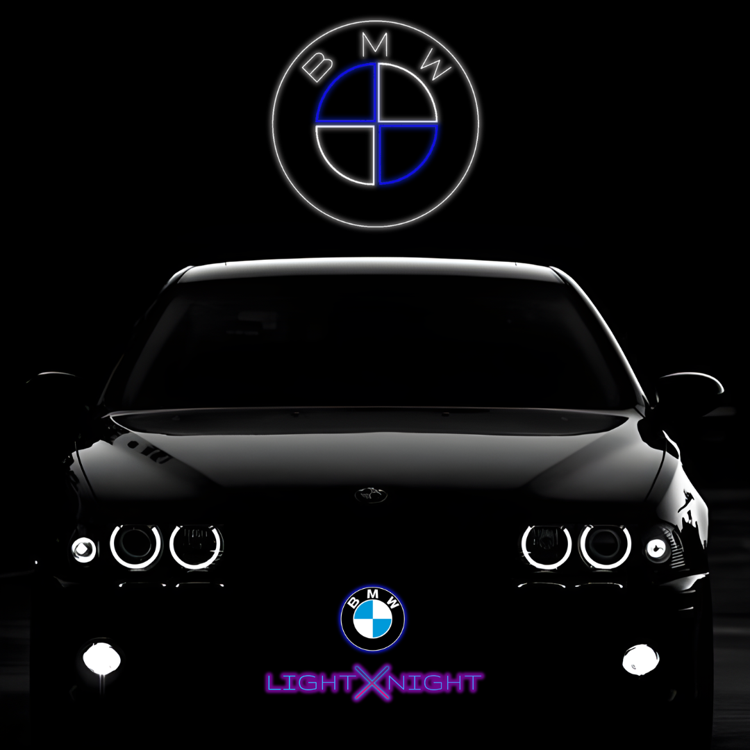 BMW Neon Sign, Custom Business Neon Sign, Custom Led Logo Neon