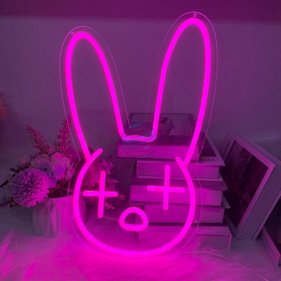 Bad Bunny Decoration Sign (Glow in the Dark)