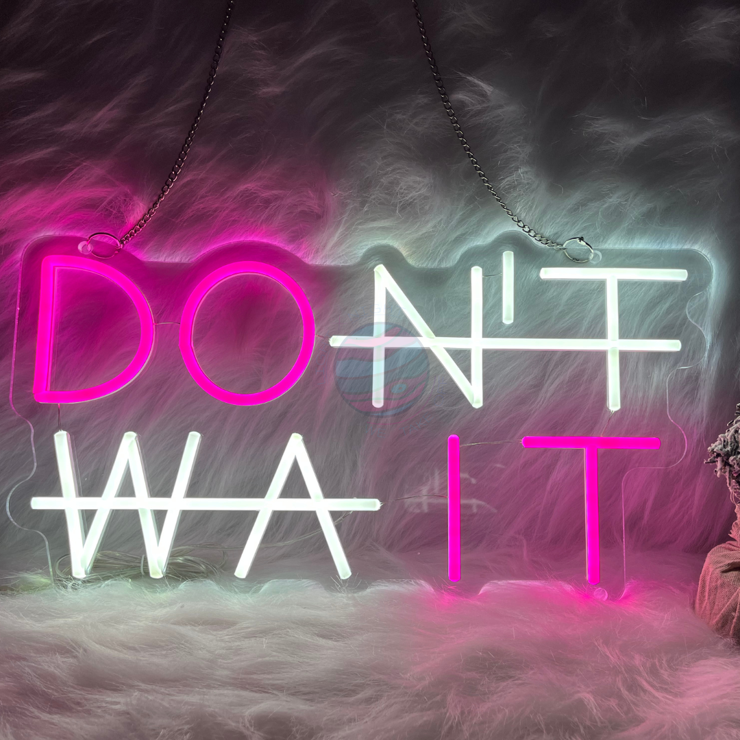 Motivation quote- Do It Neon Sign