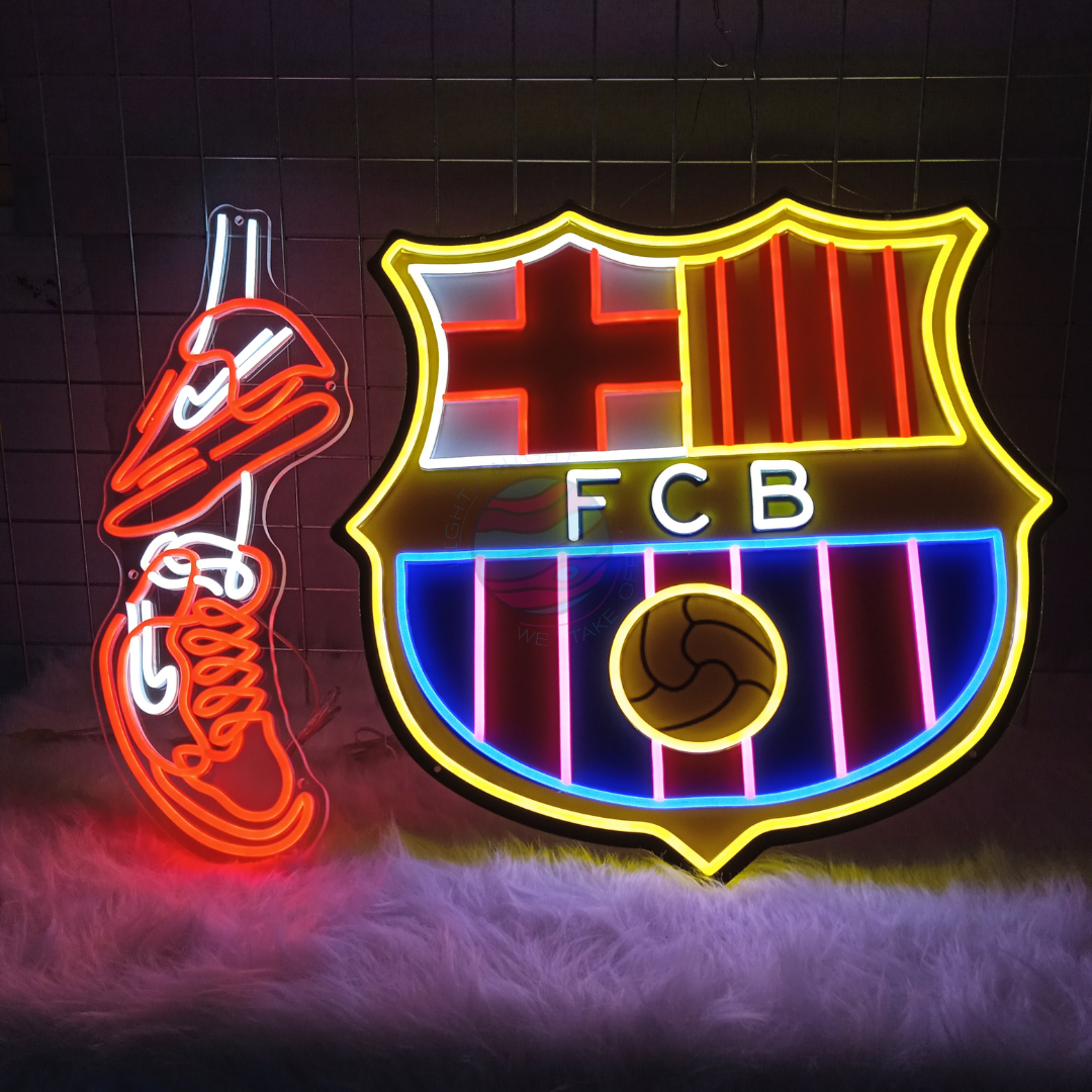 FC Barcelona Neon Sign