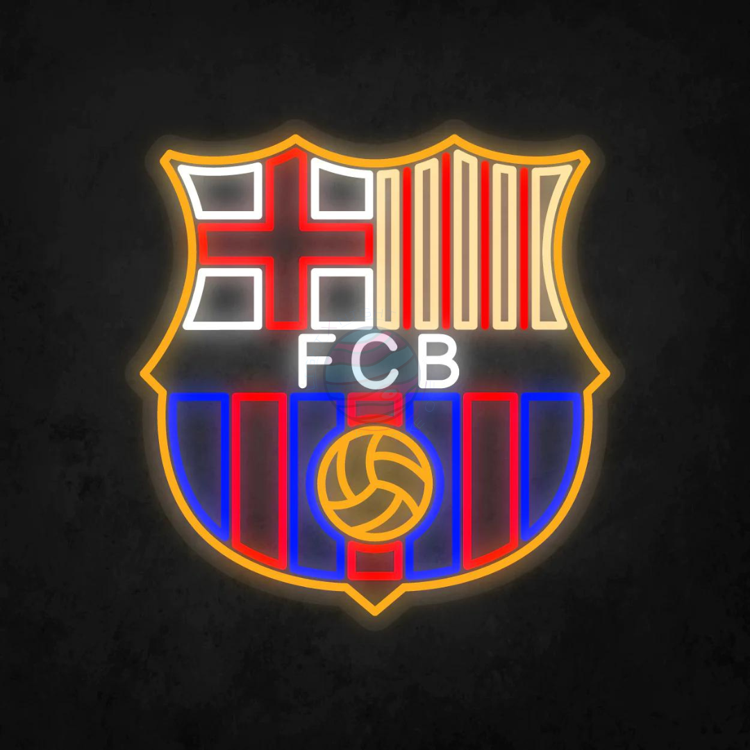 FC Barcelona Neon Sign