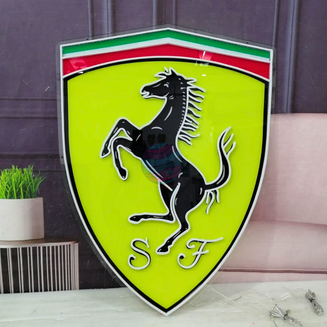 Ferrari Neon Sign, Ferrari Led Neon Light,Ferrari LED Neon Sign