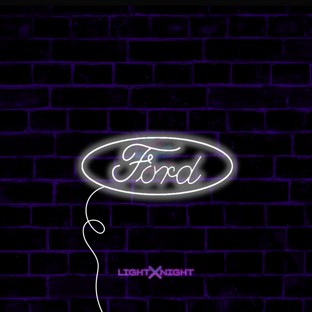 Ford Logo Neon Sign
