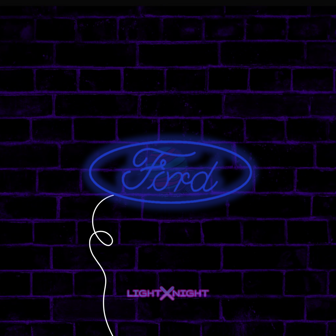 Ford Logo Neon Sign