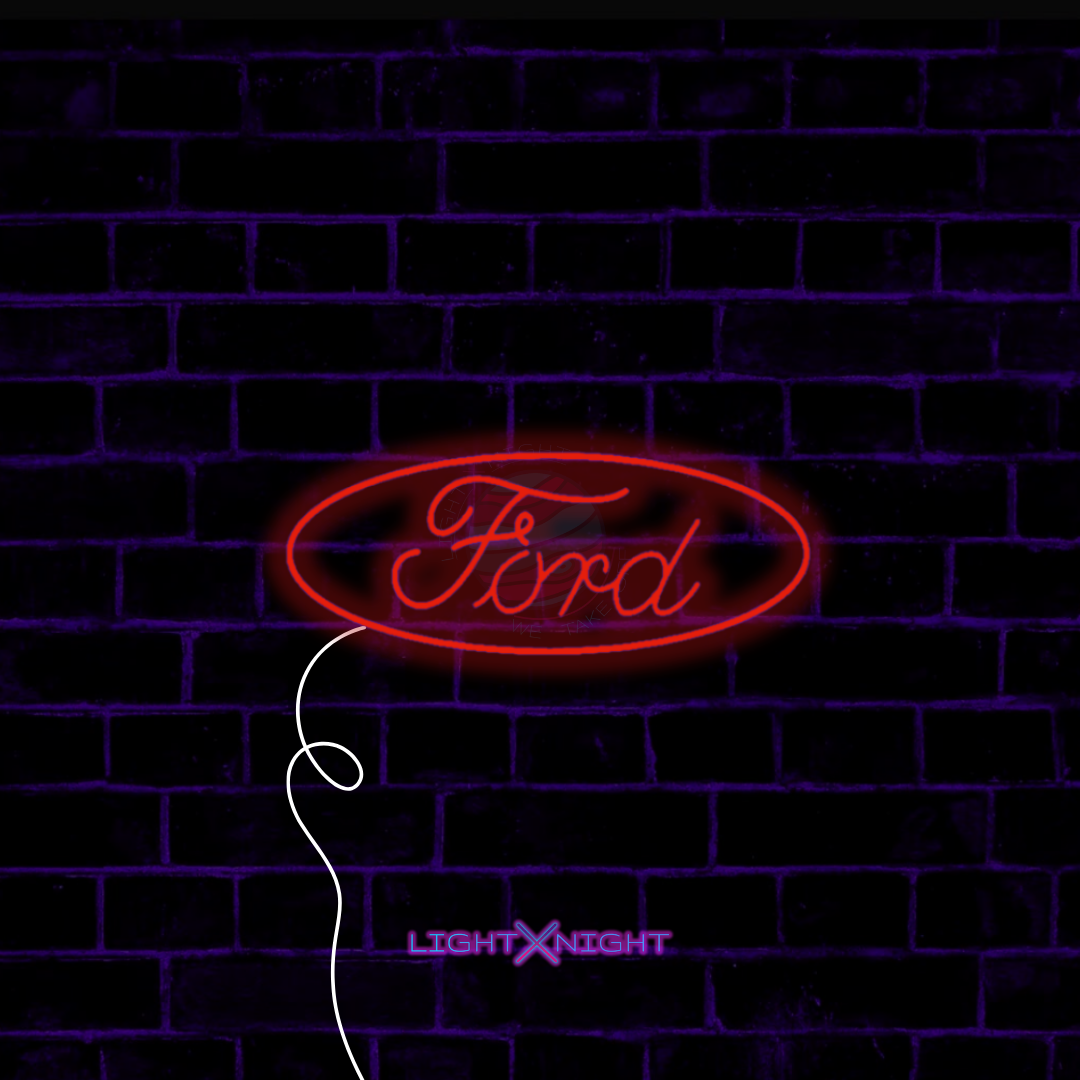 Ford Logo Neon Sign