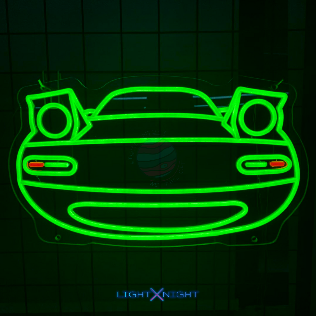 Mazda Miata "Frog" Neon Sign
