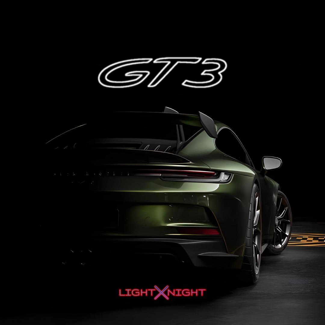 Porsche GT3 Led Neon Sign, Porsche GT3 Neon Light, Light X Night Porsche GT3 Neon Sign,Porsche Led Neon Sign, Porsche Neon Light, Light X Night Porsche Neon Sign