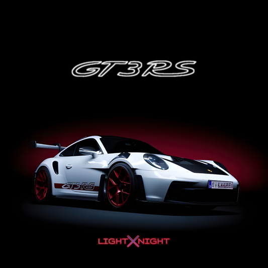 Porsche GT3 RS Led Neon Sign, Porsche GT3 RS Neon Light, Light X Night Porsche GT3 RS Neon Sign,Porsche Led Neon Sign, Porsche Neon Light, Light X Night Porsche Neon Sign