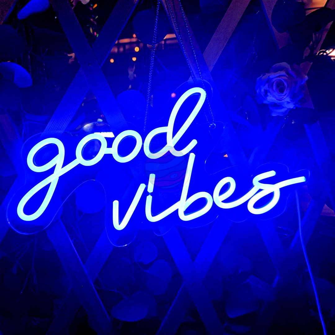 Good Vibes Neon Sign