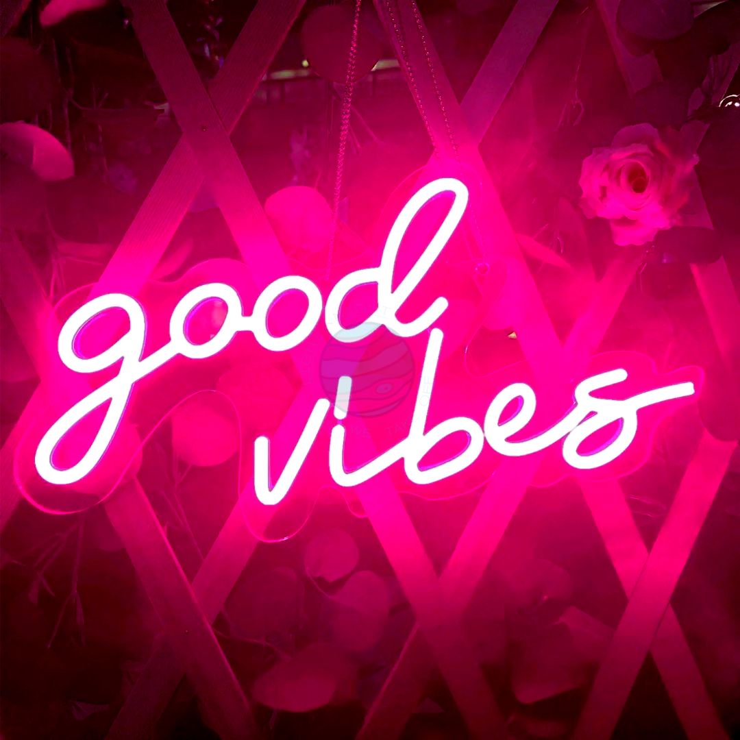 Good Vibes Neon Sign