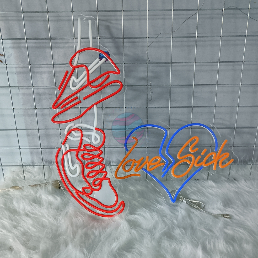Air Jordan Sneakers Led Neon Sign