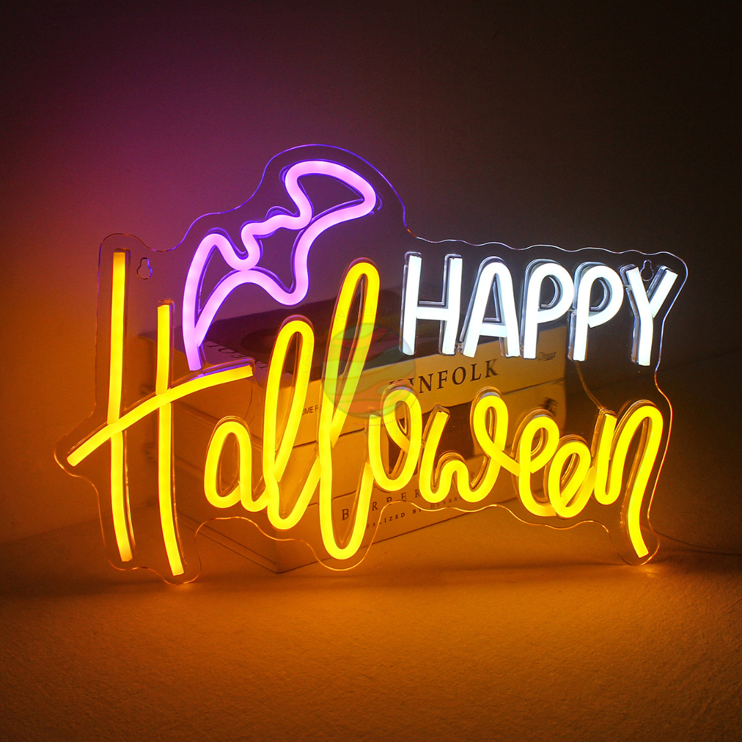 Halloween Neon Sign, Halloween decoration