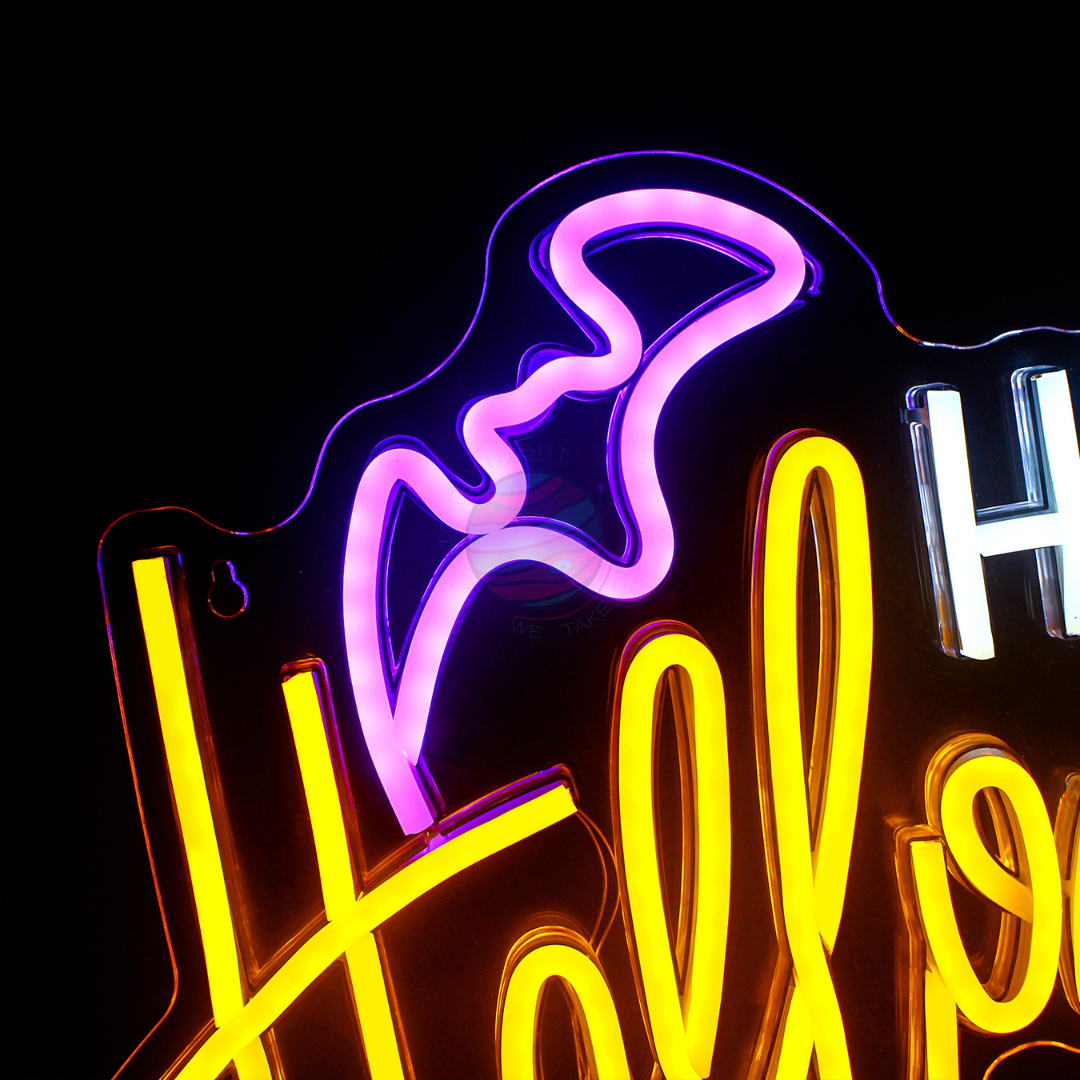 Halloween Neon Sign, Halloween decoration