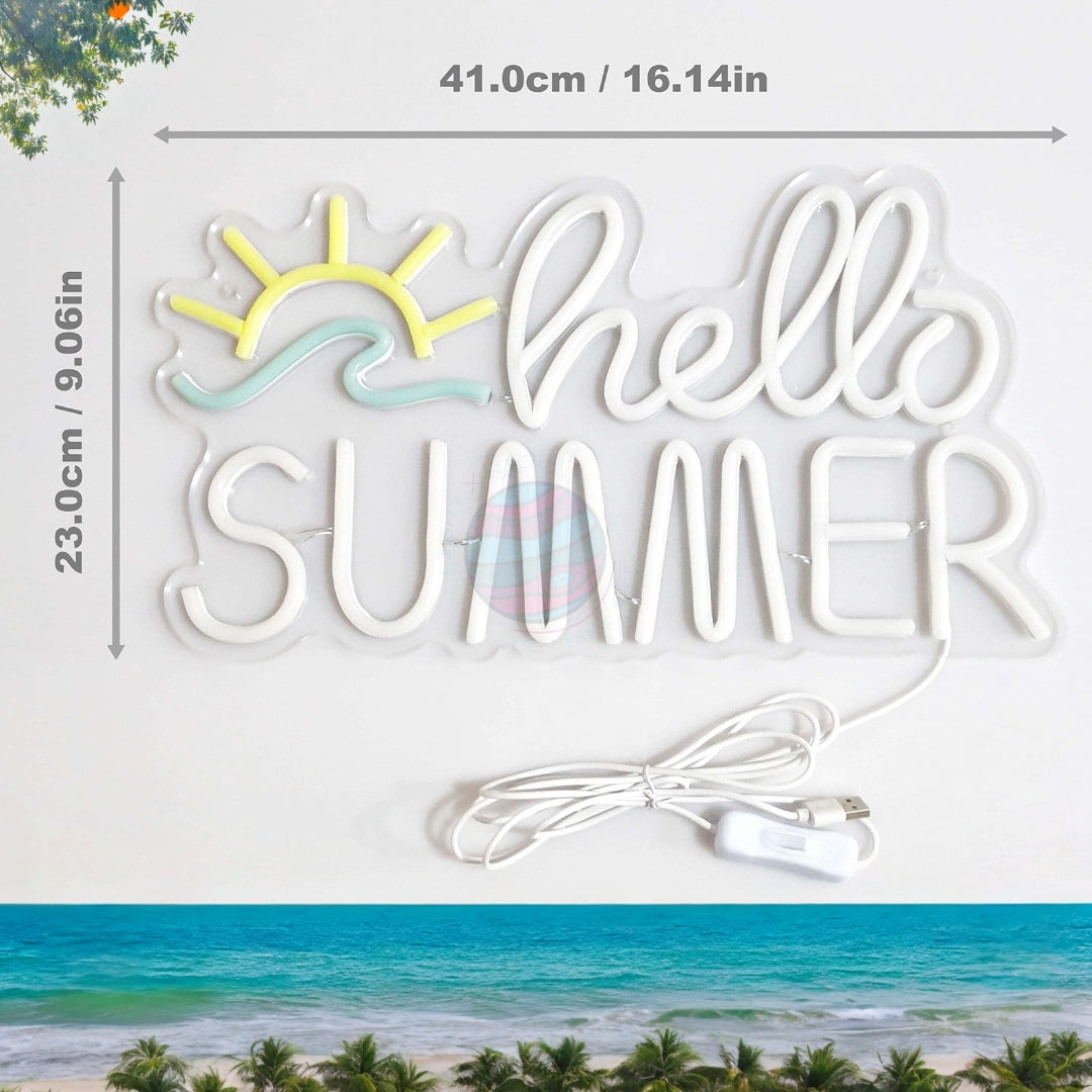 Summer Time neon sign