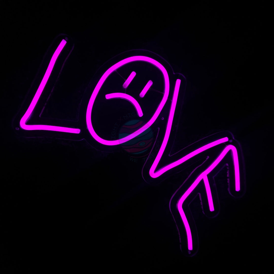 Lil Peep LOVE Neon Sign